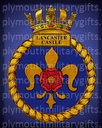 HMS Lancaster Castle Magnet